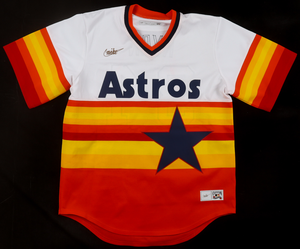 Nolan Ryan Signed Astros Nike Authentic Jersey (PSA) at PristineAuction.com Nolan Ryan Signed Astros Nike Authentic Jersey (PSA) at PristineAuction.com