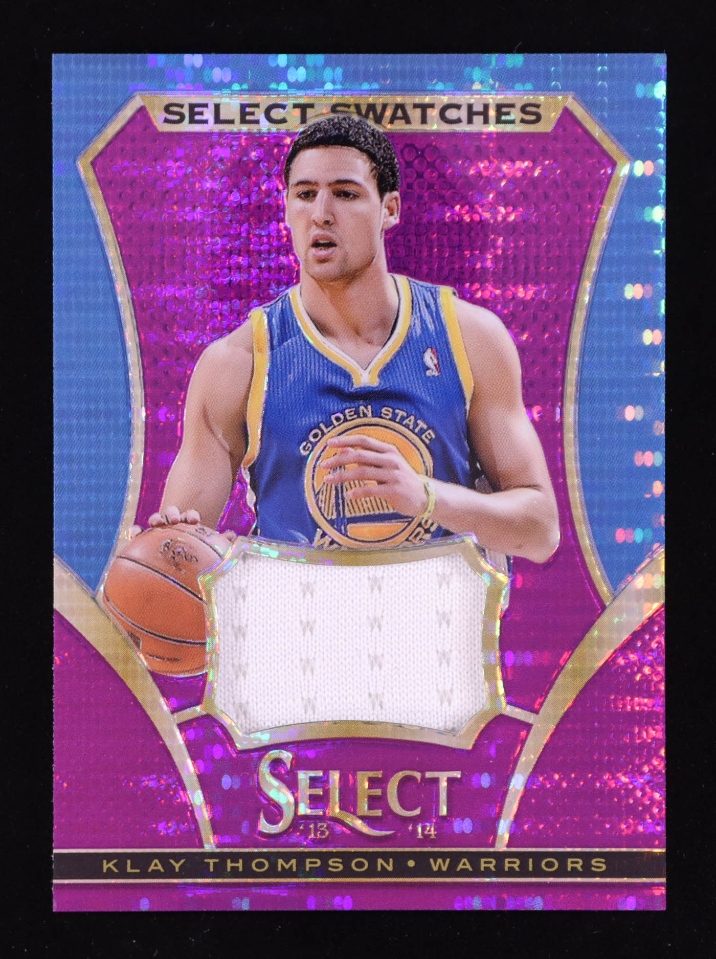 Klay Thompson 2013-14 Select Swatches Prizms Purple #10 #86/99 at PristineAuction.com Klay Thompson 2013-14 Select Swatches Prizms Purple #10 #86/99 at PristineAuction.com