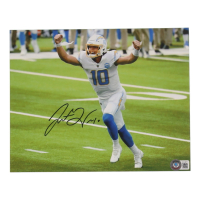 Justin Herbert Signed Chargers 8x10 Photo (Beckett) at PristineAuction.com