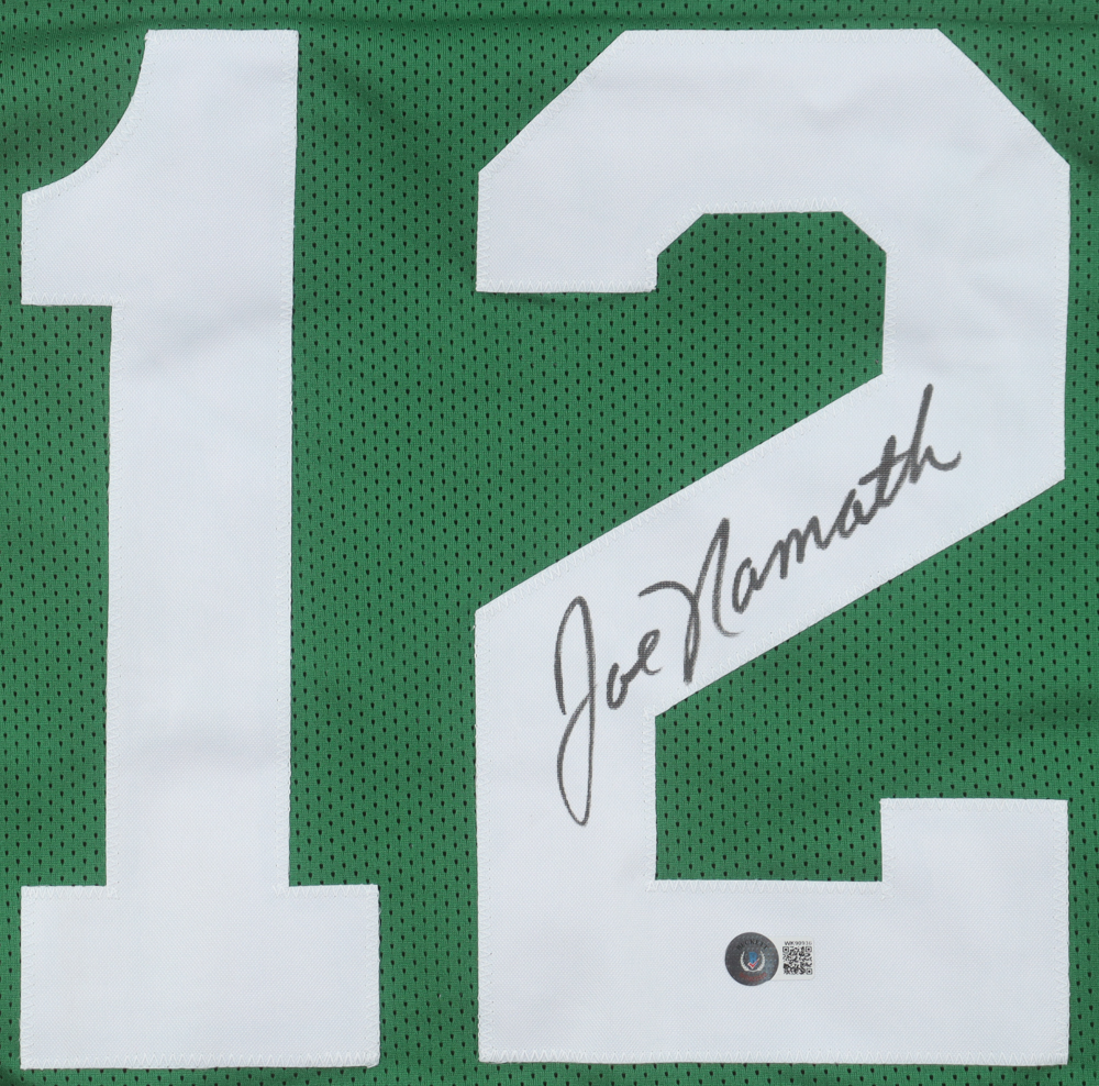 Joe Namath Signed Jersey (Beckett) at PristineAuction.com Joe Namath Signed Jersey (Beckett) at PristineAuction.com