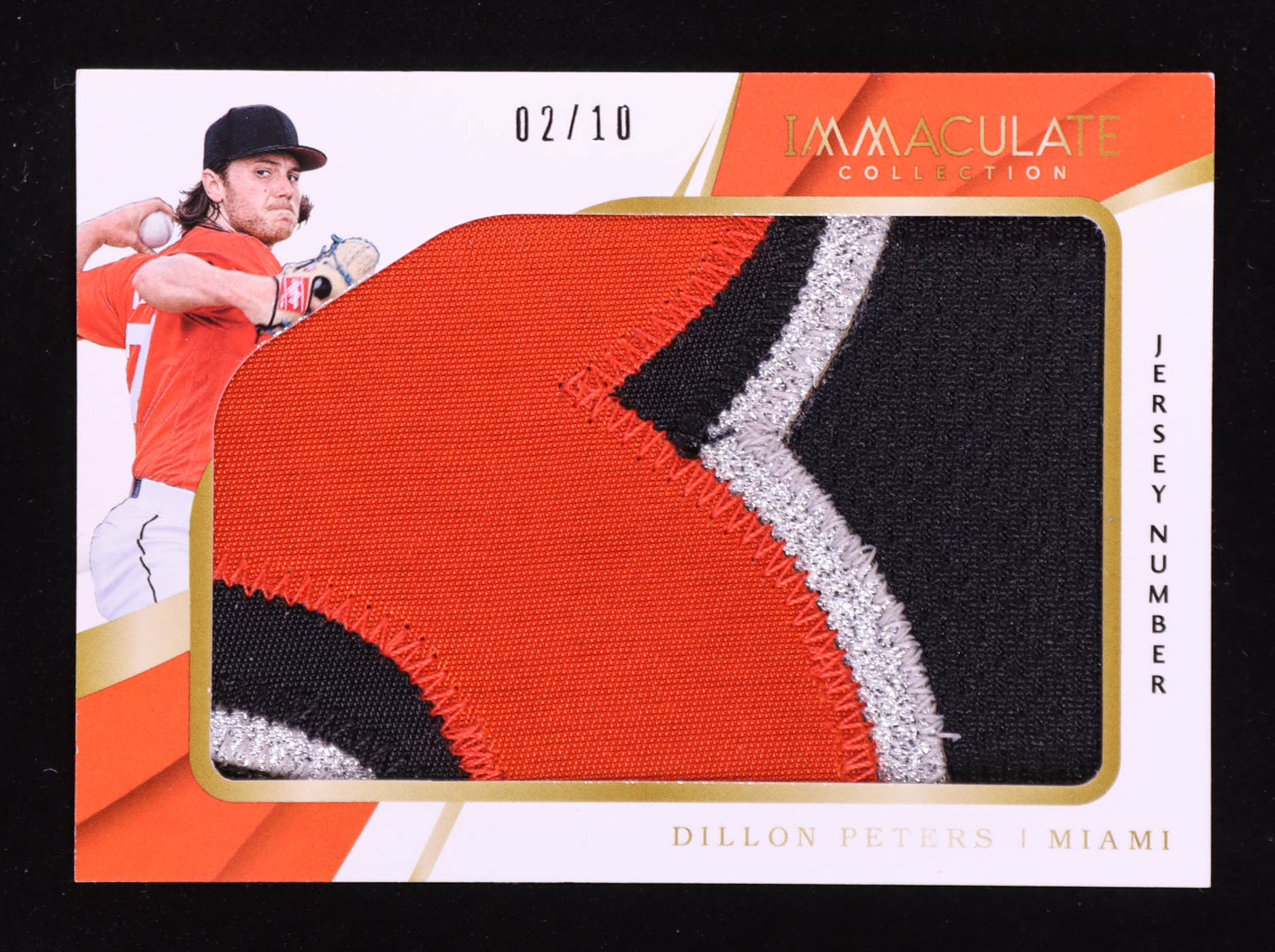 Dillon Peters 2018 Immaculate Collection Immaculate Jumbo Jersey Number #21 #02/10 at PristineAuction.com Dillon Peters 2018 Immaculate Collection Immaculate Jumbo Jersey Number #21 #02/10 at PristineAuction.com