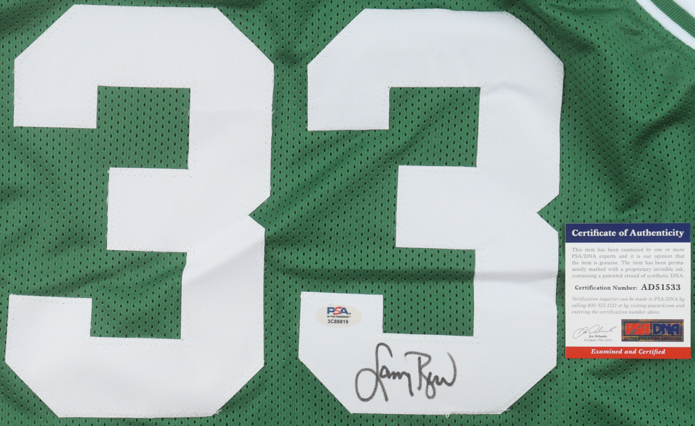Larry Bird Signed Jersey (PSA) at PristineAuction.com Larry Bird Signed Jersey (PSA) at PristineAuction.com