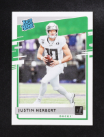 Justin Herbert 2020 Panini Donruss Chronicles Draft Picks Optic RR #4 RC at PristineAuction.com