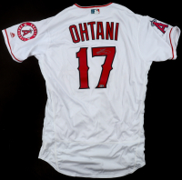 Shohei Ohtani Signed Angels Majestic Authentic Jersey (MLB) at PristineAuction.com