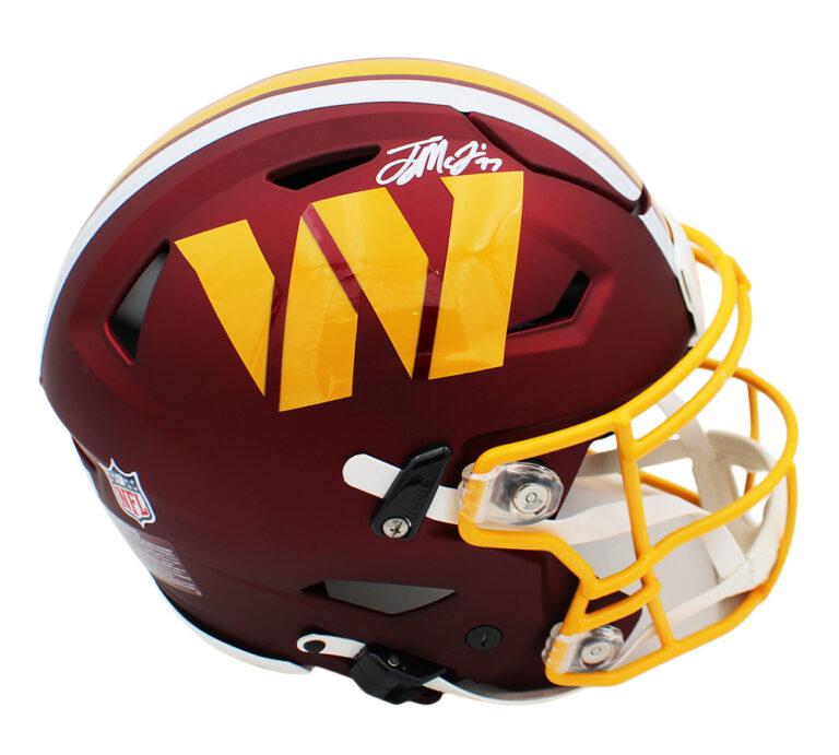 Terry McLaurin Signed Commanders Full-Size Authentic On-Field Speedflex Helmet (Beckett) at PristineAuction.com Terry McLaurin Signed Commanders Full-Size Authentic On-Field Speedflex Helmet (Beckett) at PristineAuction.com
