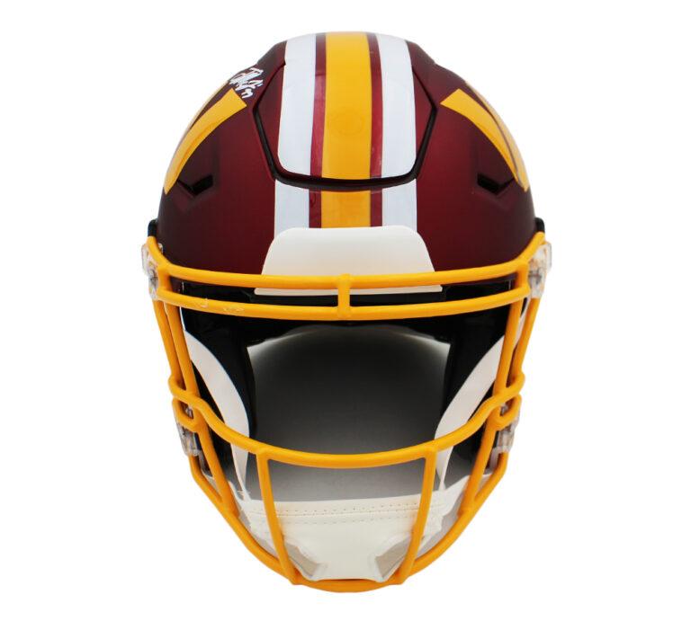 Terry McLaurin Signed Commanders Full-Size Authentic On-Field Speedflex Helmet (Beckett) at PristineAuction.com Terry McLaurin Signed Commanders Full-Size Authentic On-Field Speedflex Helmet (Beckett) at PristineAuction.com