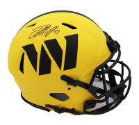 Terry McLaurin Signed Commanders Full-Size Authentic On-Field Rave Alternate Speed Helmet (Beckett) at PristineAuction.com