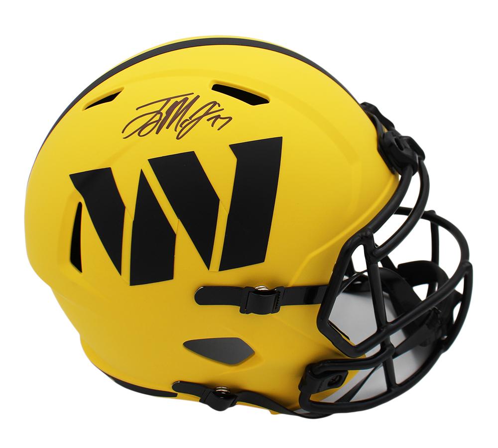 Terry McLaurin Signed Commanders Full-Size Rave Alternate Speed Helmet (Beckett) at PristineAuction.com Terry McLaurin Signed Commanders Full-Size Rave Alternate Speed Helmet (Beckett) at PristineAuction.com