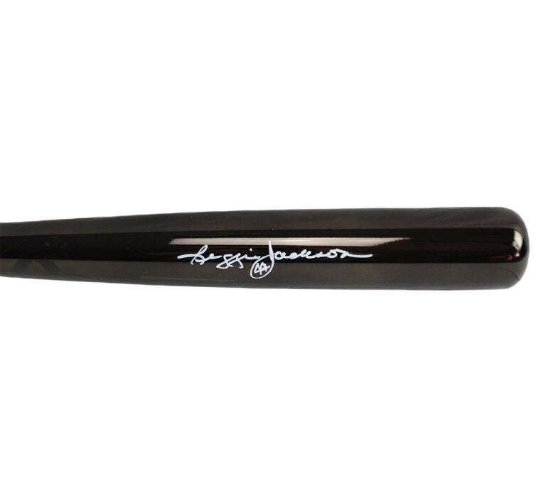 Reggie Jackson Signed Rawlings Black Chrome Baseball Bat (Beckett) at PristineAuction.com Reggie Jackson Signed Rawlings Black Chrome Baseball Bat (Beckett) at PristineAuction.com