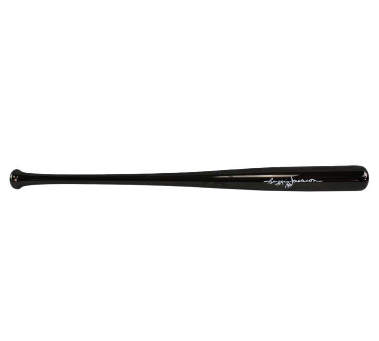 Reggie Jackson Signed Rawlings Black Chrome Baseball Bat (Beckett) at PristineAuction.com Reggie Jackson Signed Rawlings Black Chrome Baseball Bat (Beckett) at PristineAuction.com