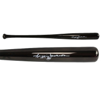 Reggie Jackson Signed Rawlings Black Chrome Baseball Bat (Beckett) at PristineAuction.com