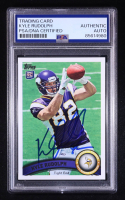 Kyle Rudolph Signed 2011 Topps #6 RC (PSA) at PristineAuction.com