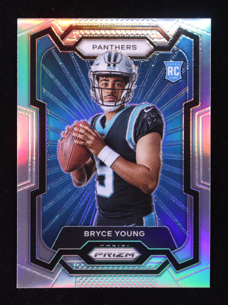 Bryce Young 2023 Panini Prizm Rookie Variations Prizms Silver #301 RC