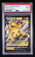 Pikachu V 2020 Pokemon Sword and Shield Vivid Voltage #043 Holo (PSA 9) at PristineAuction.com