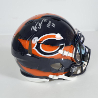 Brian Urlacher Signed Bears Full-Size Authentic On-Field Custom Painted Speed Helmet Inscribed "HOF 18" (Beckett) at PristineAuction.com