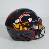 Caleb Williams Signed Bears / USC Trojans Full-Size Authentic On-Field Custom Painted Speedflex Helmet Inscribed "2024 #1 Pick" & "Da.. Bears" (Fanatics) at PristineAuction.com