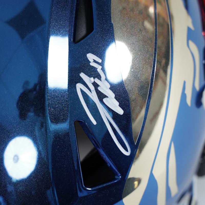 Josh Allen Signed Bills Full-Size Authentic On-Field Chrome Alternate Speedflex Helmet (Beckett) at PristineAuction.com Josh Allen Signed Bills Full-Size Authentic On-Field Chrome Alternate Speedflex Helmet (Beckett) at PristineAuction.com