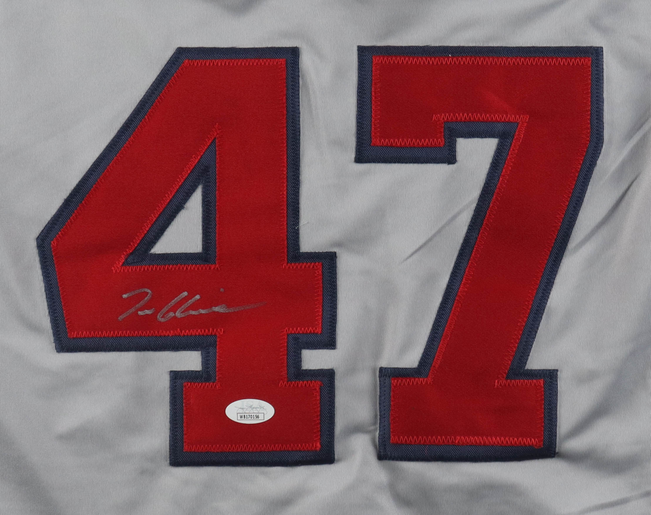 Tom Glavine Signed Jersey (JSA) at PristineAuction.com Tom Glavine Signed Jersey (JSA) at PristineAuction.com
