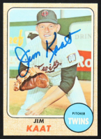Jim Kaat Signed 1968 Topps #450 (JSA) at PristineAuction.com