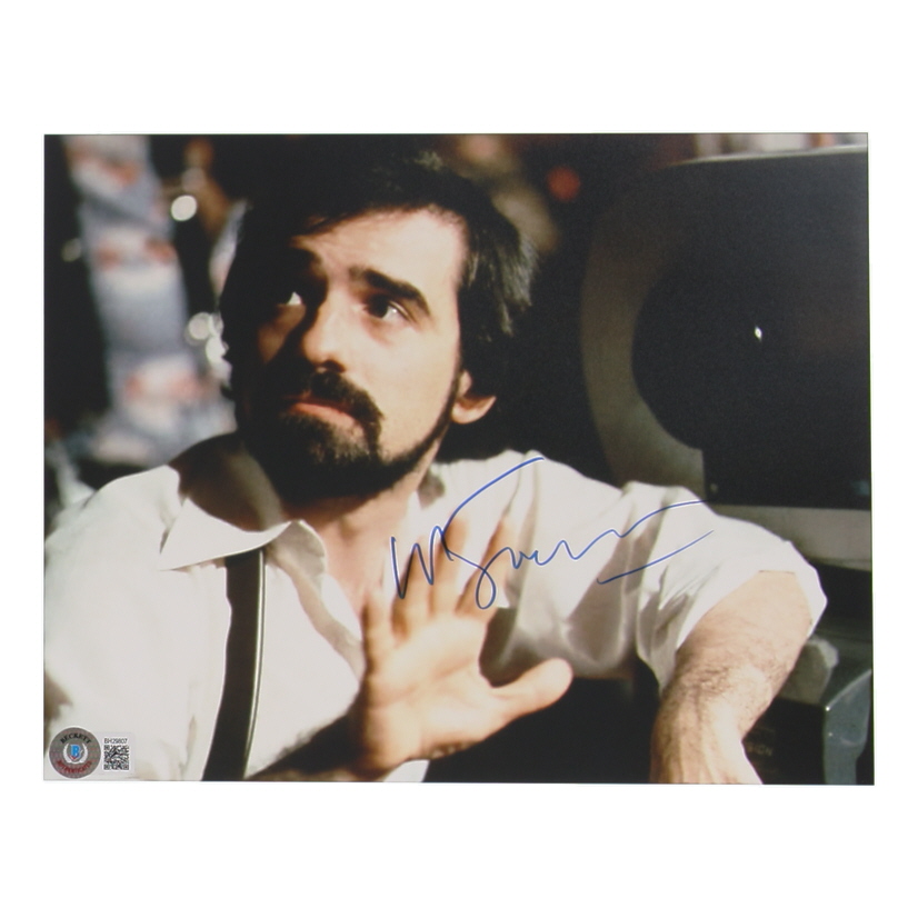 Martin Scorsese Signed 8x10 Photo (Beckett) at PristineAuction.com Martin Scorsese Signed 8x10 Photo (Beckett) at PristineAuction.com