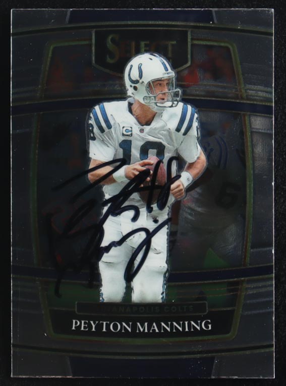 Peyton Manning Signed 2021 Select #35 (PSA) at PristineAuction.com Peyton Manning Signed 2021 Select #35 (PSA) at PristineAuction.com