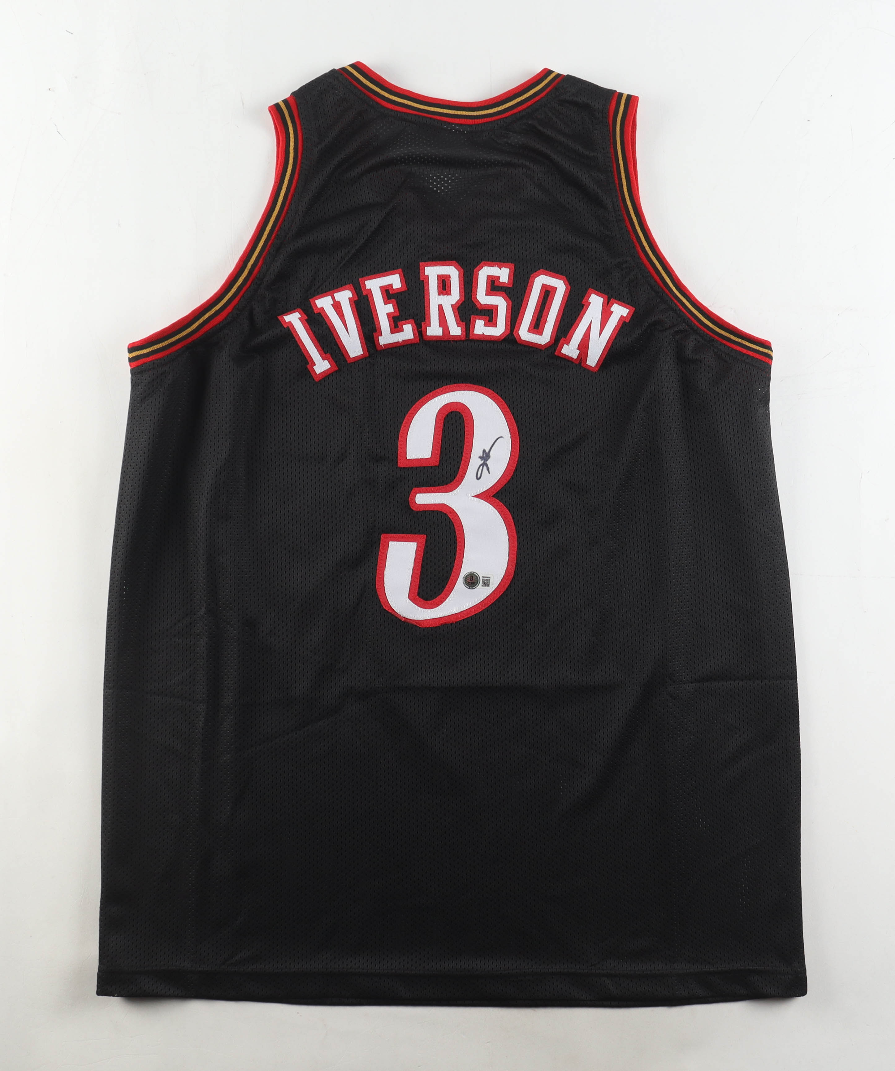 Allen Iverson Signed Jersey (Beckett) at PristineAuction.com Allen Iverson Signed Jersey (Beckett) at PristineAuction.com