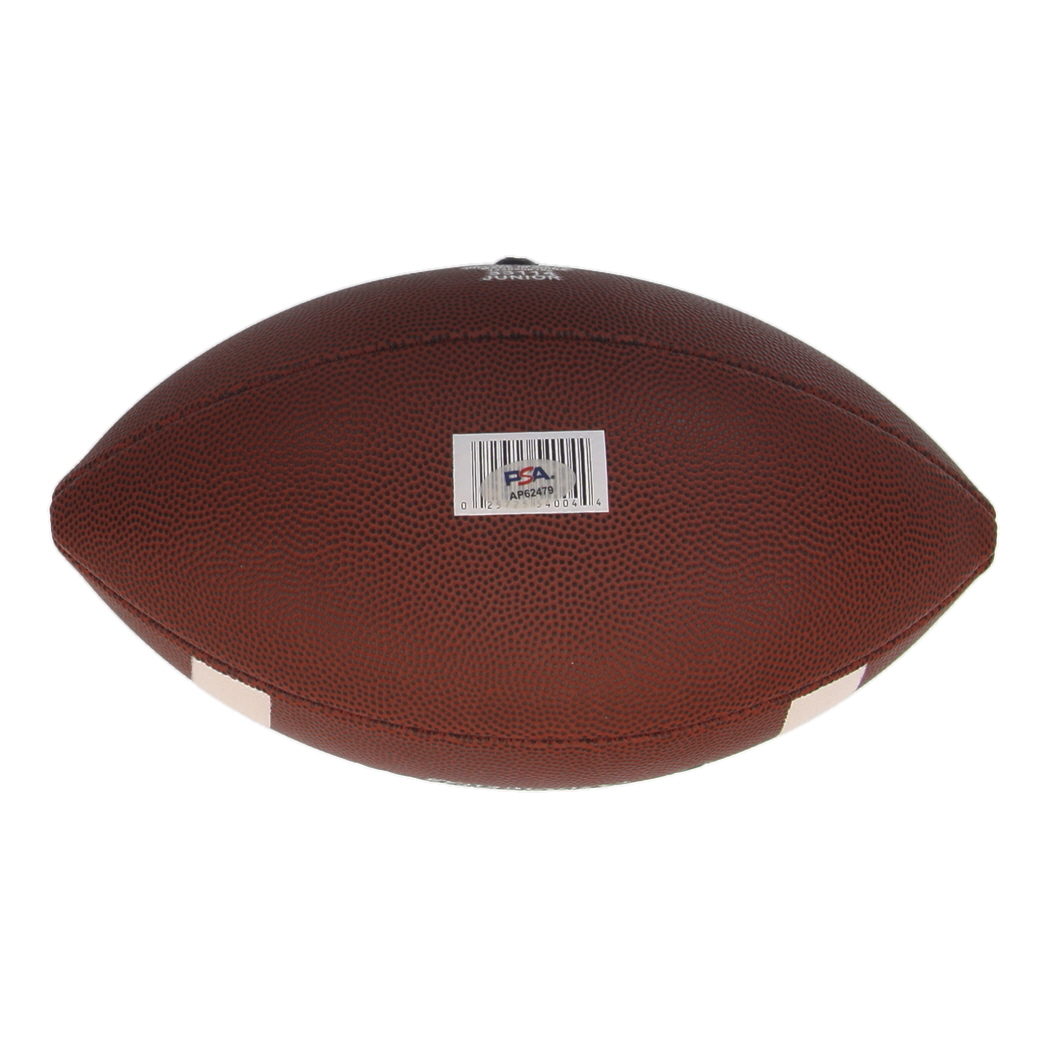 Travis Homer Signed Youth Football (PSA) at PristineAuction.com Travis Homer Signed Youth Football (PSA) at PristineAuction.com