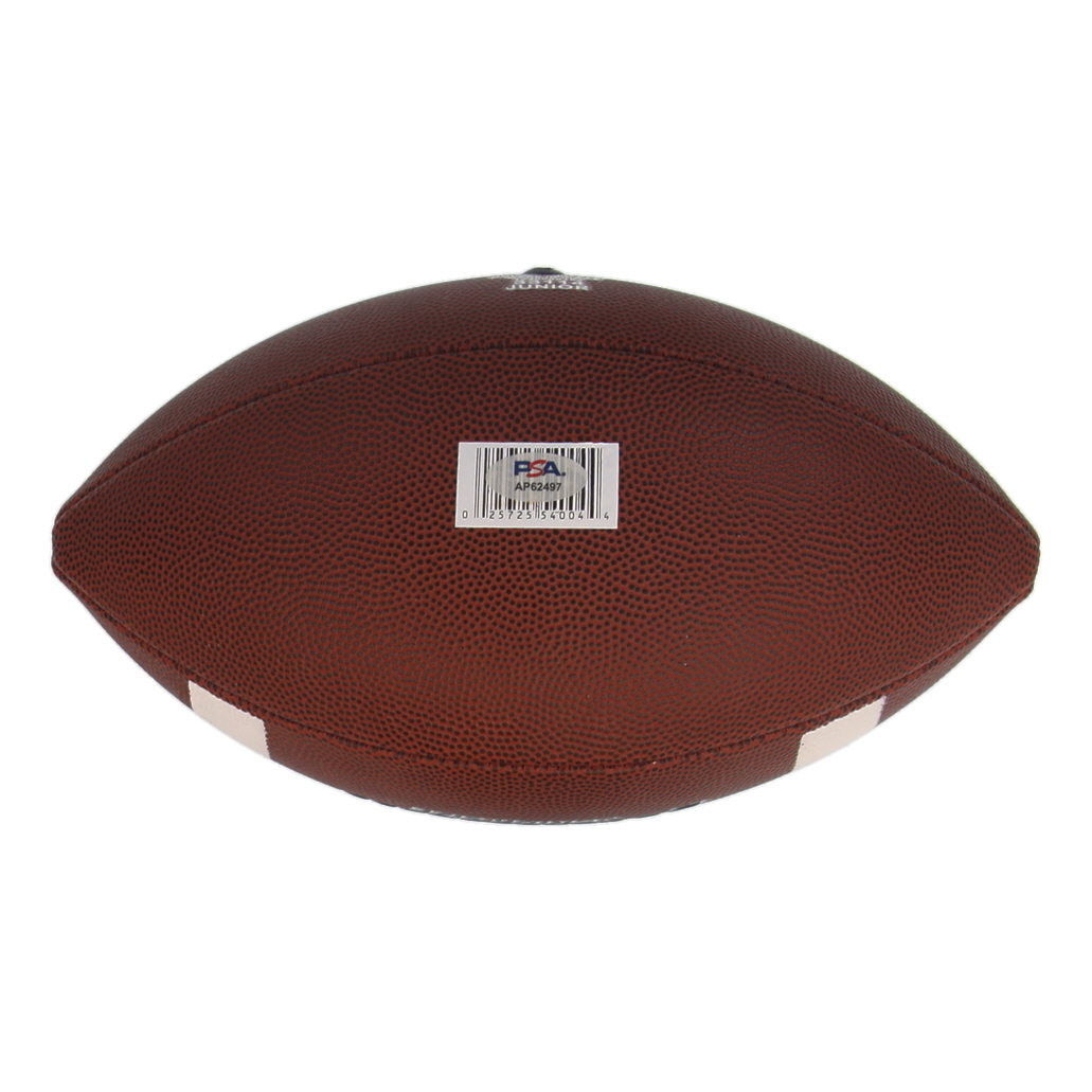 Theo Benedet Signed Youth Football (PSA) at PristineAuction.com Theo Benedet Signed Youth Football (PSA) at PristineAuction.com