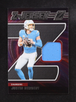 Justin Herbert 2024 Zenith Z Jersey #14 at PristineAuction.com