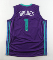 Muggsy Bogues Signed Jersey (Beckett) at PristineAuction.com