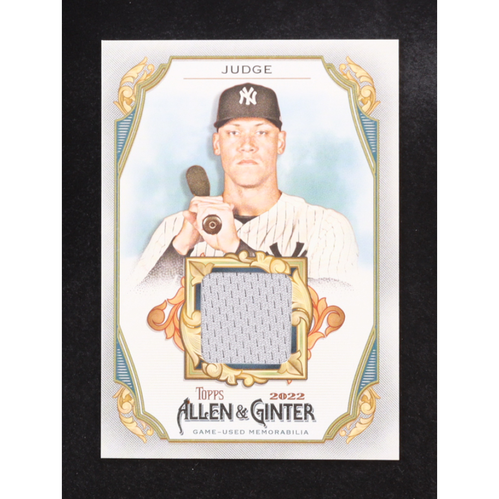 Aaron Judge 2022 Topps Allen and Ginter Relics #AGRBAJ at PristineAuction.com