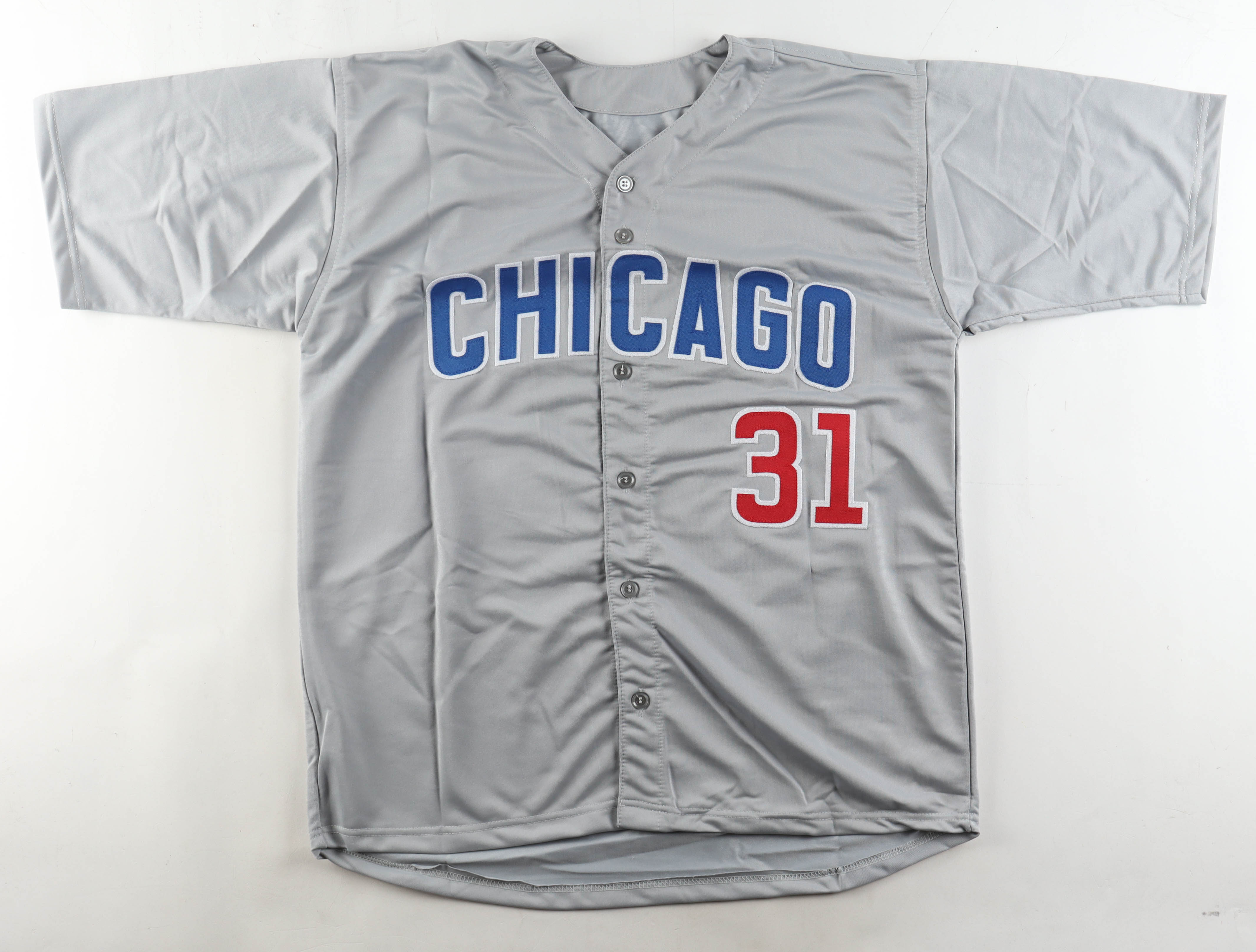 Fergie Jenkins Signed Jersey Inscribed "HOF 91" (Beckett) at PristineAuction.com Fergie Jenkins Signed Jersey Inscribed "HOF 91" (Beckett) at PristineAuction.com