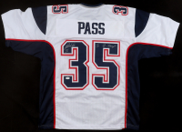 Patrick Pass Signed Jersey Inscribed "3x SB Champ" (JSA) at PristineAuction.com