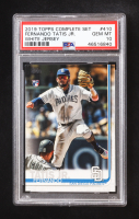Fernando Tatis Jr. 2019 Topps Complete Set #410 RC (PSA 10) at PristineAuction.com