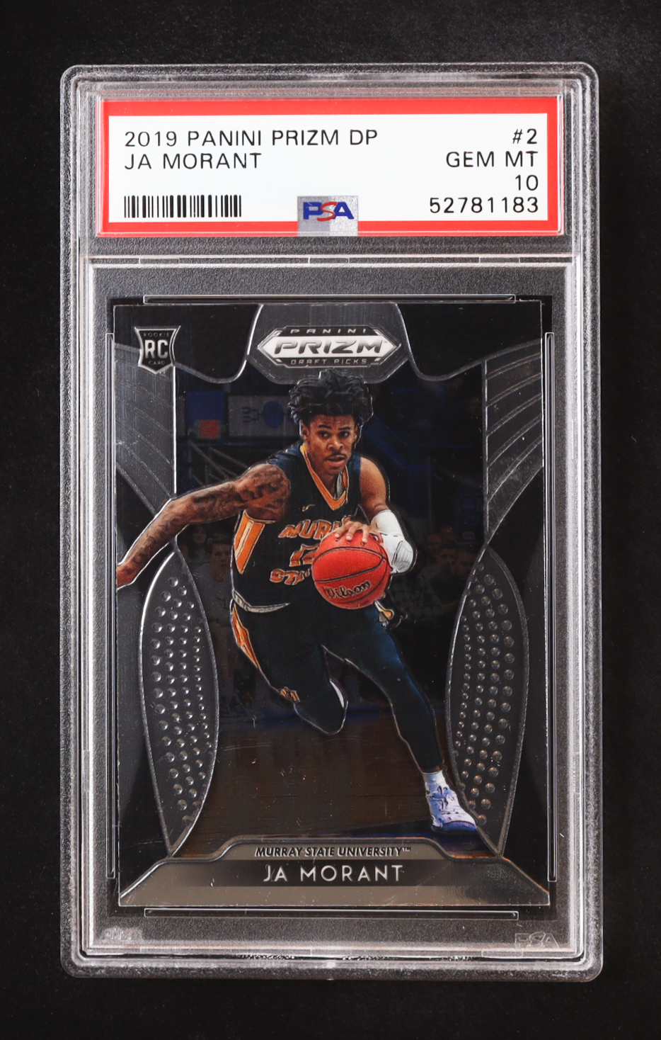 Ja Morant 2019 Panini Prizm Draft Picks #2 RC (PSA 10) at PristineAuction.com Ja Morant 2019 Panini Prizm Draft Picks #2 RC (PSA 10) at PristineAuction.com