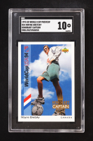 Wayne Gretzky 1993 UD World Cup Preview Honorary Captain English/Spanish #HC4 (SGC 10) at PristineAuction.com