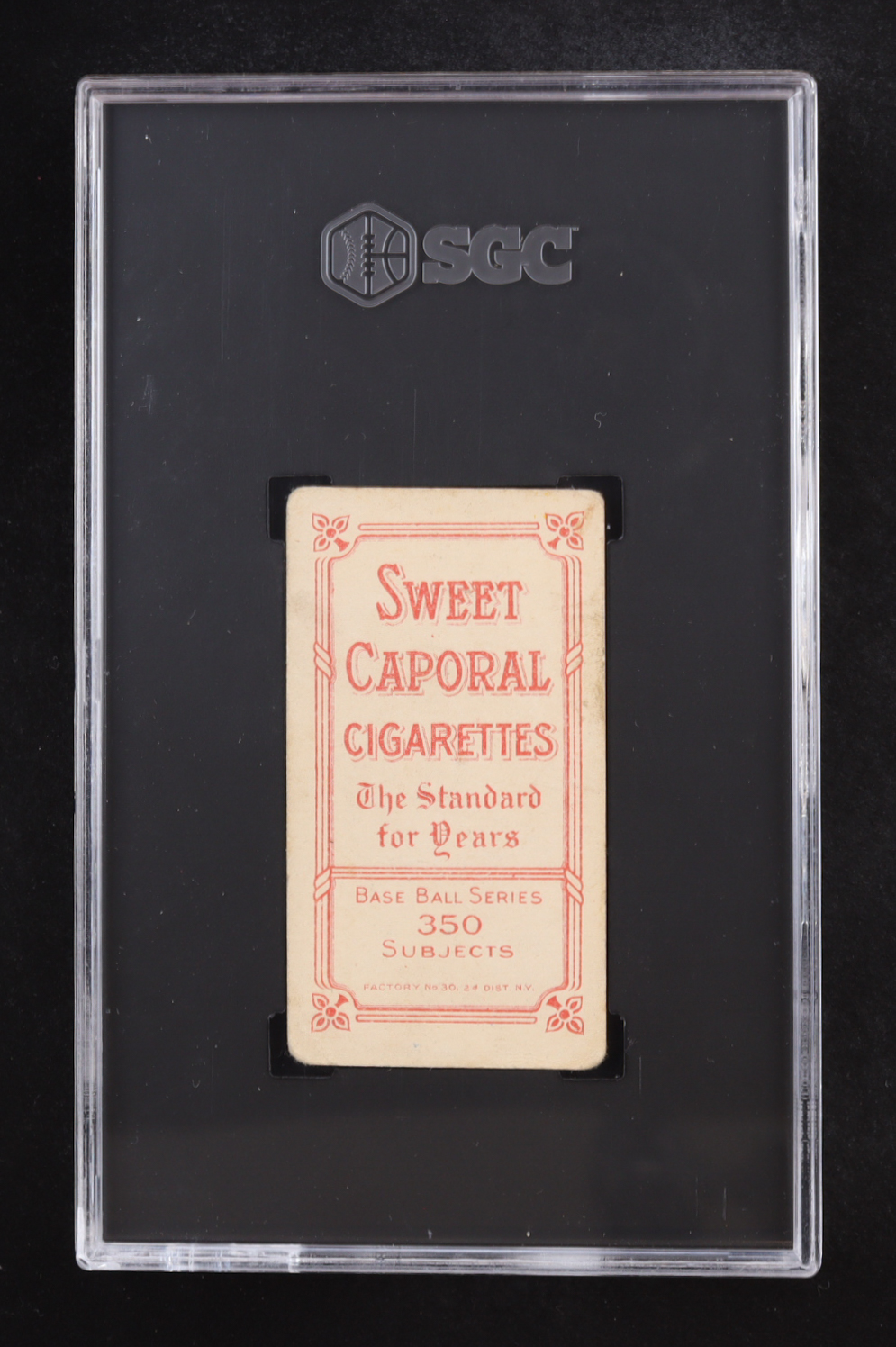 Rebel Oakes 1910 Sweet Caporal T206 (SGC 3) at PristineAuction.com Rebel Oakes 1910 Sweet Caporal T206 (SGC 3) at PristineAuction.com
