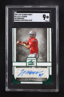 CJ Stroud 2022 Leaf Ultimate Draft Autographed Emerald Spectrum #BACJS #22/35 RC (SGC 9) at PristineAuction.com