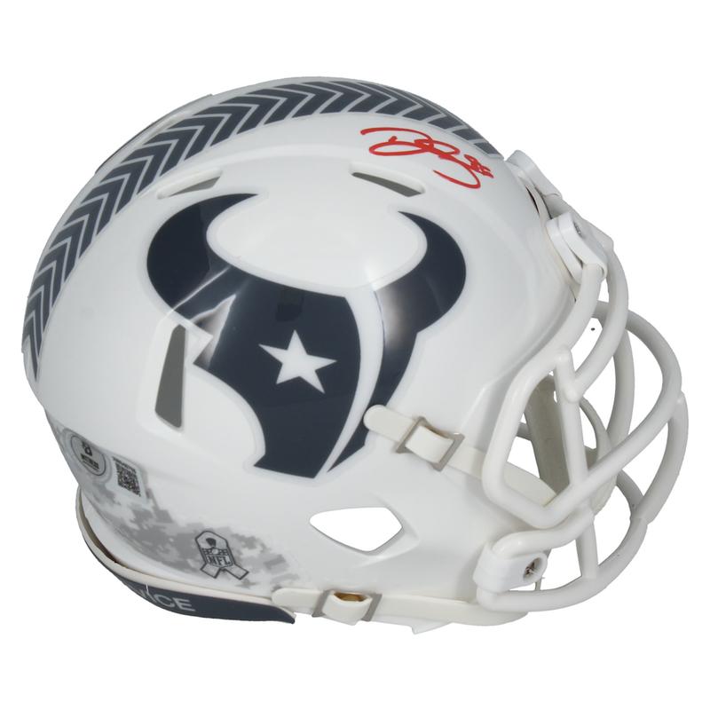 Dalton Schultz Signed Texans Salute to Service Alternate Speed Mini Helmet (Beckett) at PristineAuction.com Dalton Schultz Signed Texans Salute to Service Alternate Speed Mini Helmet (Beckett) at PristineAuction.com