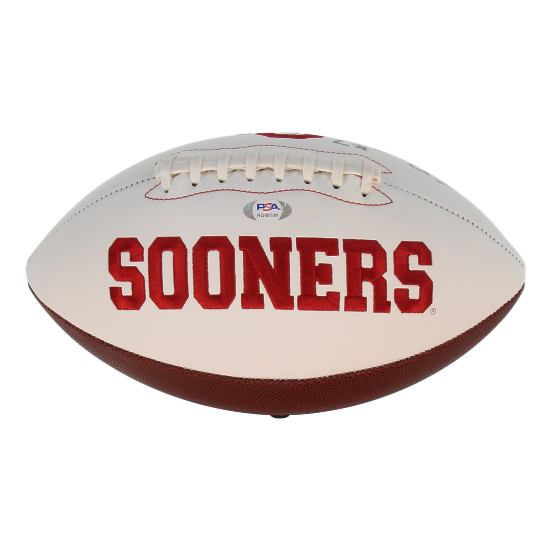 Spencer Rattler Signed Oklahoma Sooners Logo Football (PSA) at PristineAuction.com Spencer Rattler Signed Oklahoma Sooners Logo Football (PSA) at PristineAuction.com
