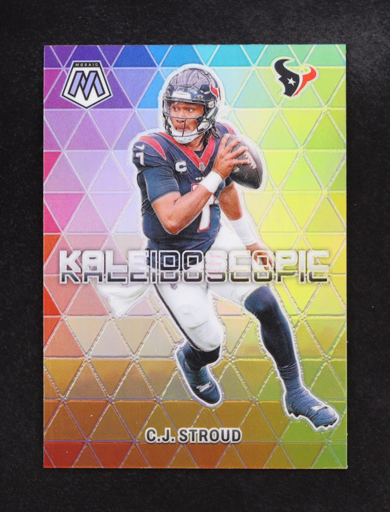 C.J. Stroud 2024 Mosaic Kaleidoscopic Prizm #5 at PristineAuction.com C.J. Stroud 2024 Mosaic Kaleidoscopic Prizm #5 at PristineAuction.com