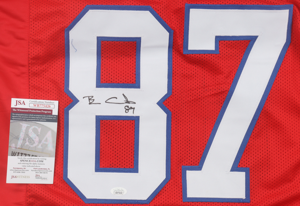 Ben Coates Signed Jersey (JSA) at PristineAuction.com Ben Coates Signed Jersey (JSA) at PristineAuction.com