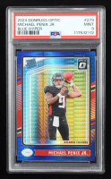 Michael Penix Jr. 2024 Donruss Optic Blue Hyper #279 RR RC (PSA 9) at PristineAuction.com