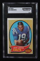 Johnny Unitas 1970 Topps #180 (SGC Authentic) at PristineAuction.com