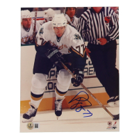 Pierre Turgeon Signed Stars 8x10 Photo (Beckett) at PristineAuction.com
