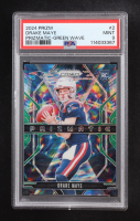 Drake Maye 2024 Panini Prizm Prizmatic Green Wave #2 RC (PSA 9) at PristineAuction.com