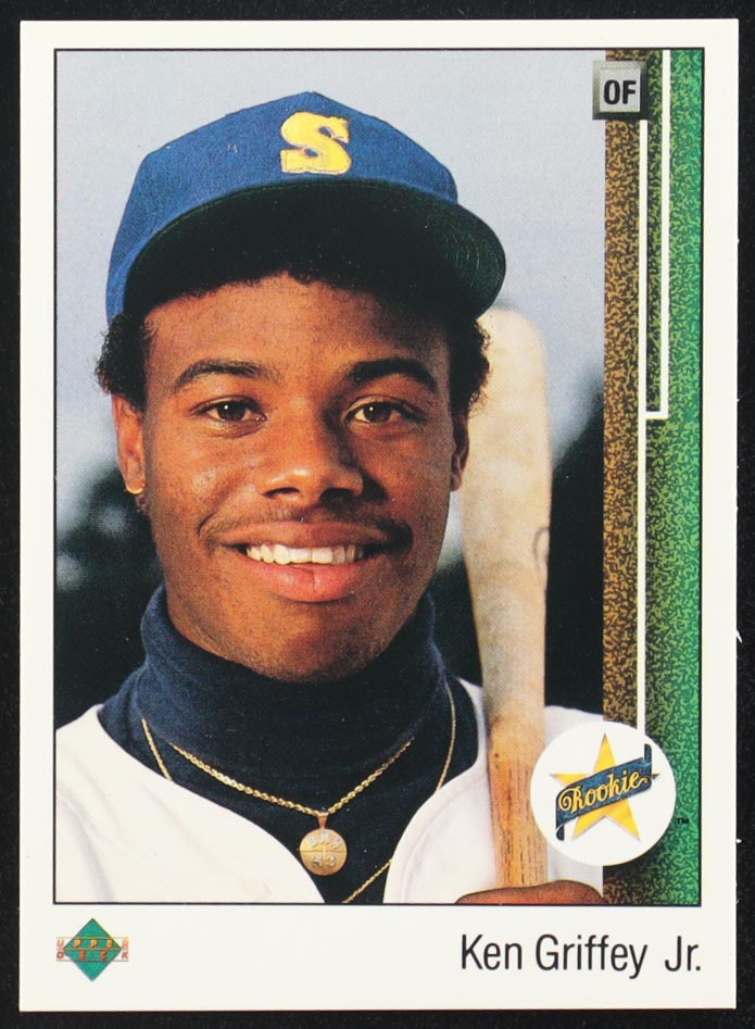 Ken Griffey Jr. 1989 Upper Deck #1 RC at PristineAuction.com Ken Griffey Jr. 1989 Upper Deck #1 RC at PristineAuction.com