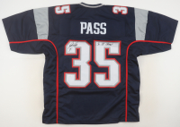 Patrick Pass Signed Jersey Inscribed "3x SB Champ" (JSA) at PristineAuction.com