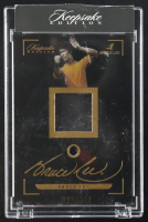 Bruce Lee 2024 Keepsake Bruce Lee 50th Anniversary Collection Laser Signapatch Black Ice #35 #9/100 at PristineAuction.com