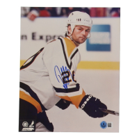 Robert Lang Signed Penguins 8x10 Photo (Beckett) at PristineAuction.com